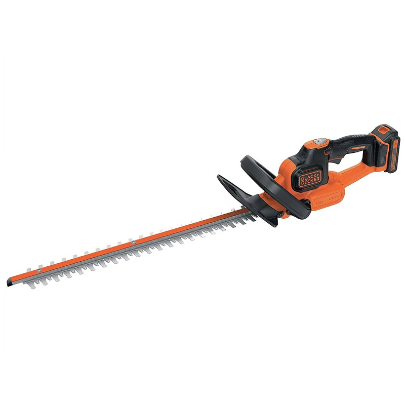 Foarfeca gard viu cu acumulator Black&Decker, 18V Li-Ion 1x 2.0Ah, lama 450 mm, tip GTC18452PC-QW