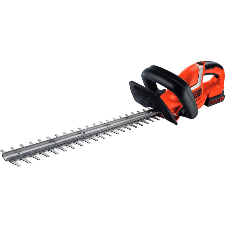 Foarfeca gard viu cu acumulator Black&Decker, 18V Li-Ion 1x 2.0Ah, lama 450 mm, tip GTC1845L20-QW