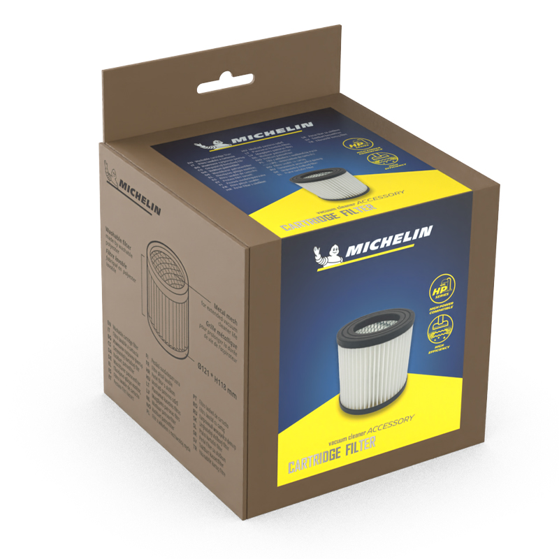 Aspirator silentios uscat/umed Michelin, X1 15L P, 15l, 800W, 18kPa, functie suflare, cuva plastic