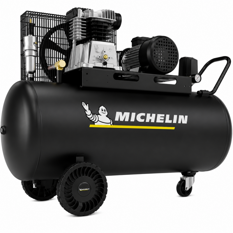 Compresor monofazat profesional, 200l, 365l/min, MICHELIN MX CLASSIC PRO 200-3M