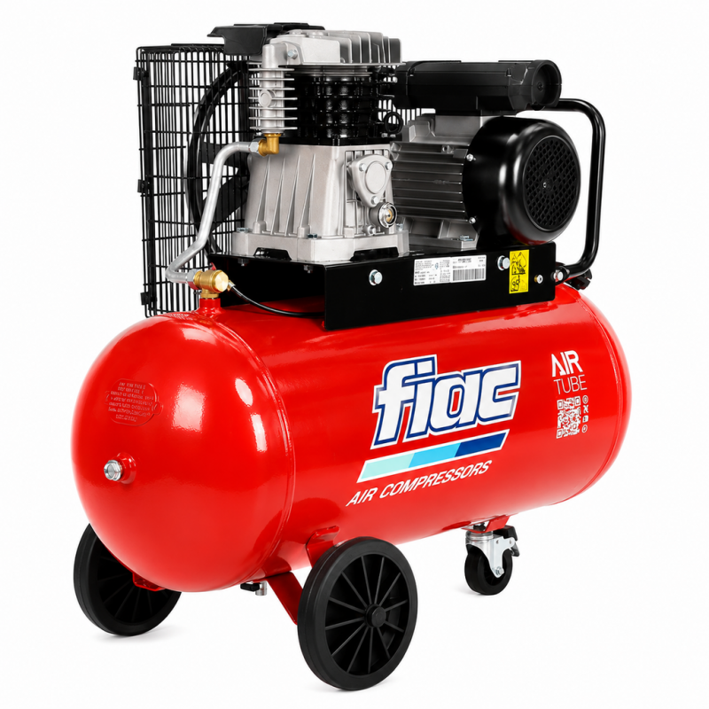 Compresor monofazat profesional 100l, debit 350l/min, FIAC AB100/360-3-MC