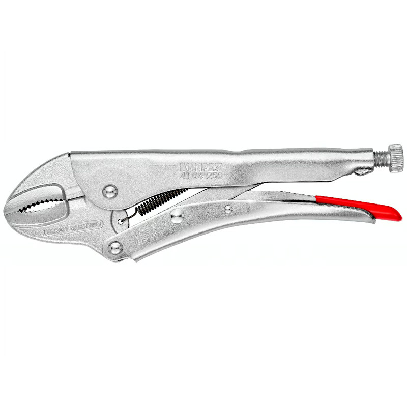 Cleste Knipex cu autoblocare si falci drepte, 250 mm, 625 g