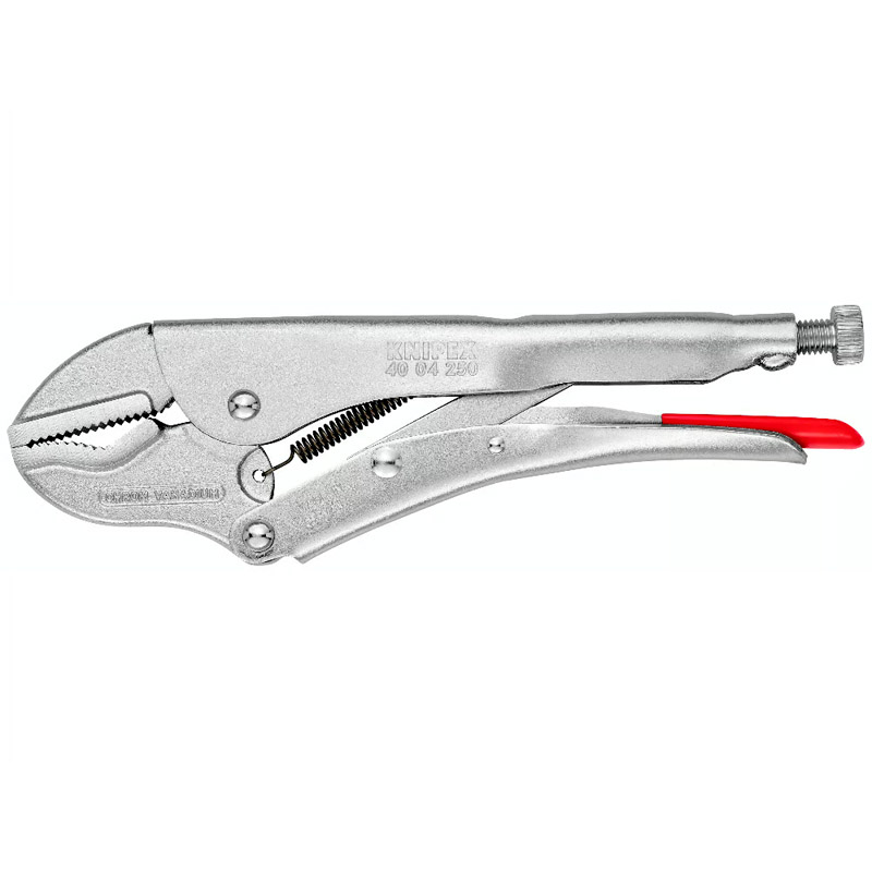Cleste Knipex cu autoblocare si falci drepte, 250 mm, 521 g