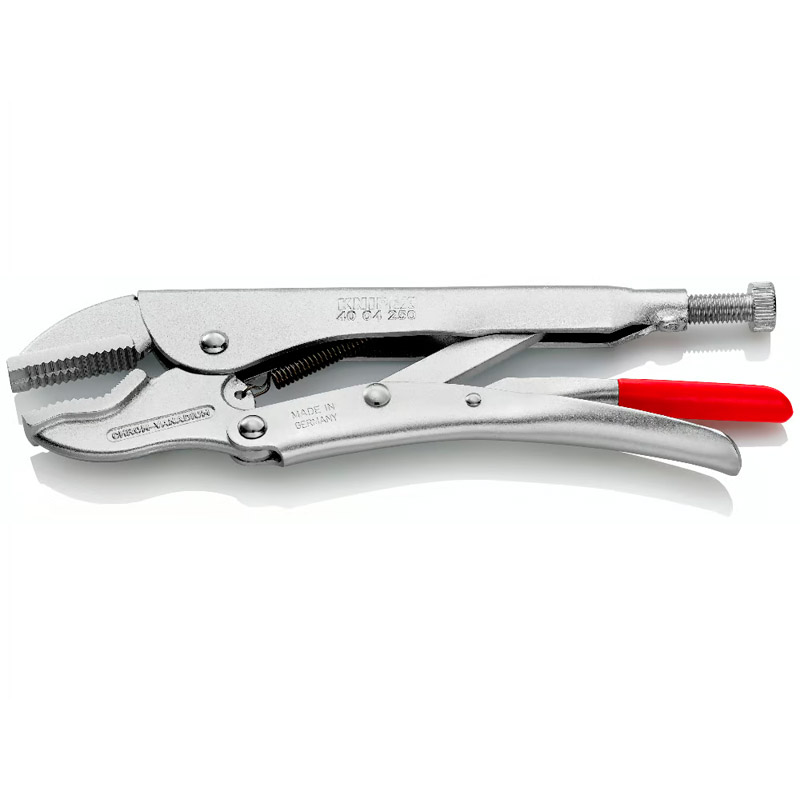 Cleste Knipex cu autoblocare si falci drepte, 250 mm, 620 g, in blister