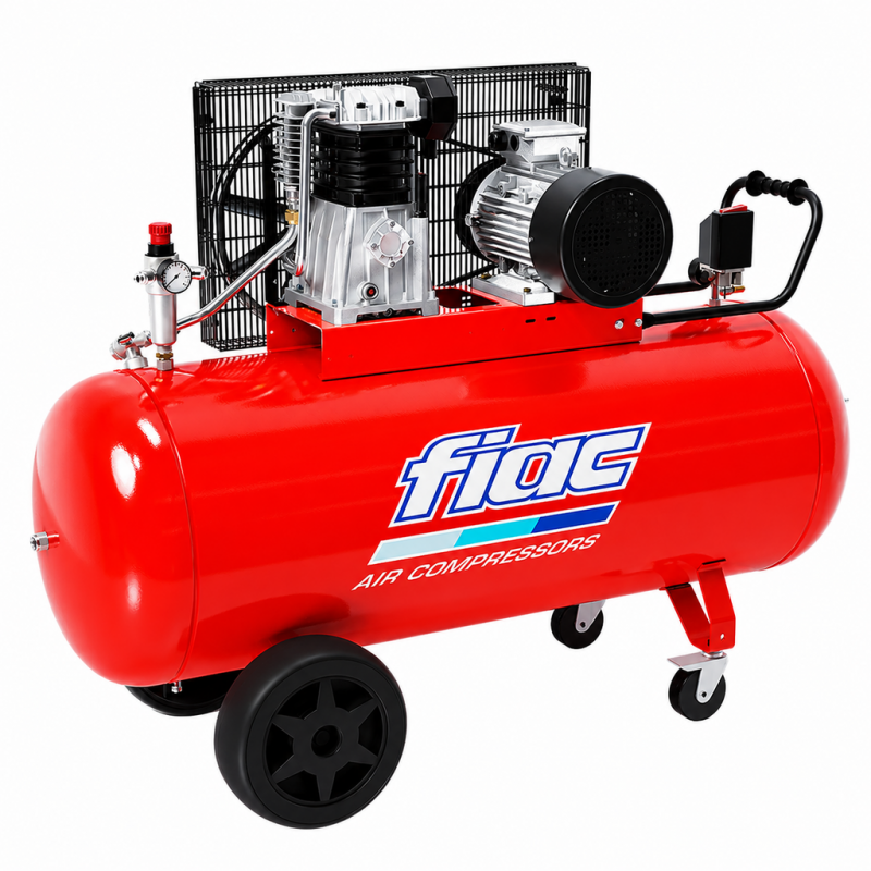 Compresor trifazat profesional, 270l, 582l/min, FIAC AB300/590TC