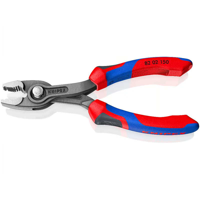 Cleste combinat reglabil KNIPEX TwinGrip cu prindere frontala si laterala, 150 mm, in blister