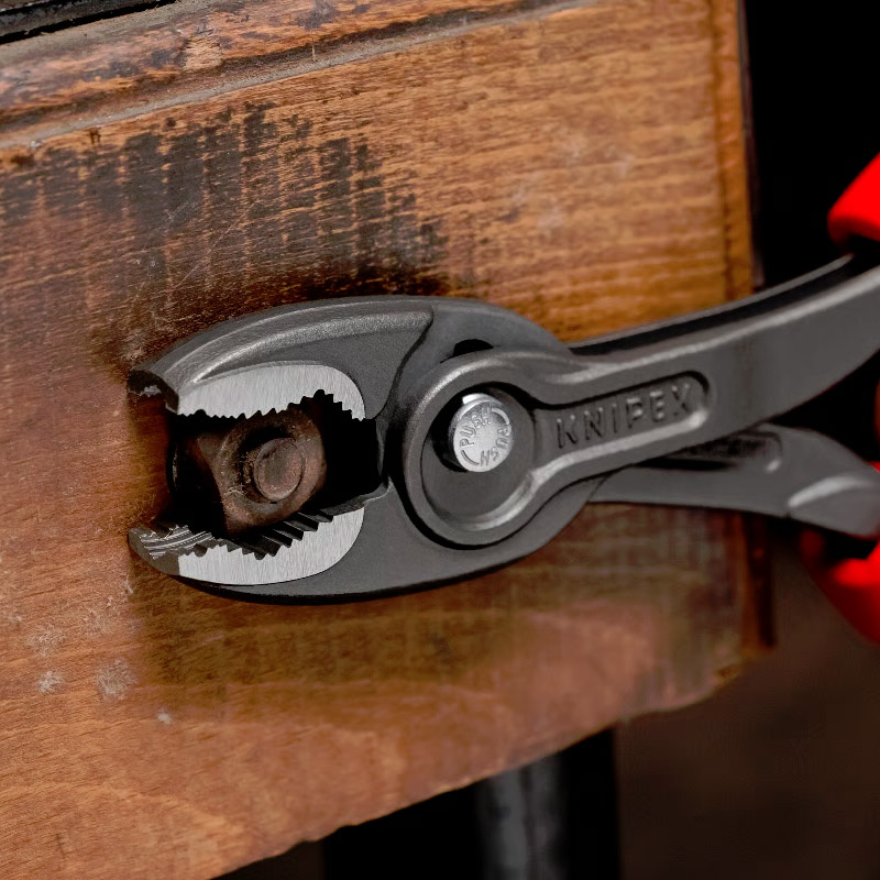 Cleste combinat KNIPEX TwinGrip cu prindere frontala si laterala, 200 mm
