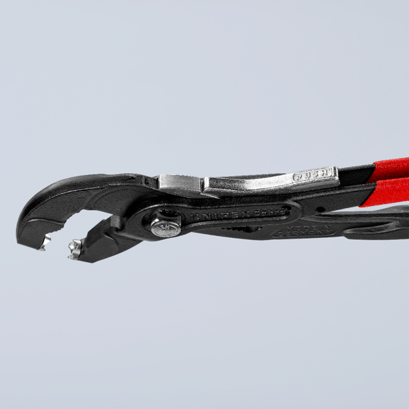 Cleste KNIPEX pentru coliere din banda elastica max. Ø70 mm, 250 mm
