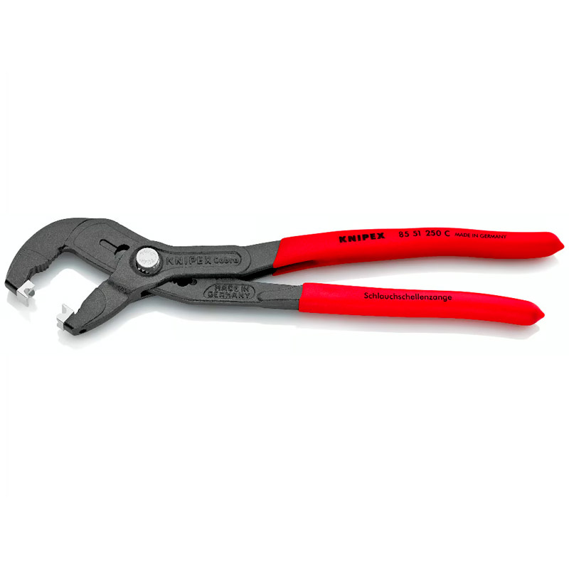 Cleste KNIPEX pentru coliere cu clic, 250 mm, in blister