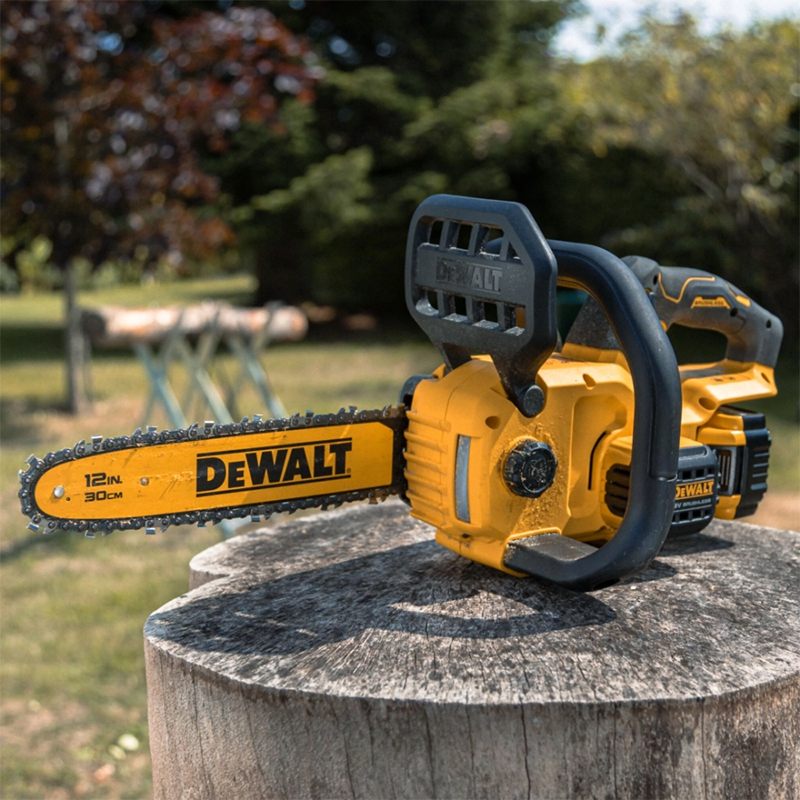 Fierastrau cu lant cu acumulator DEWALT DCMCS565P1-QW, 18V, 5.0 Ah, 30 cm, brushless