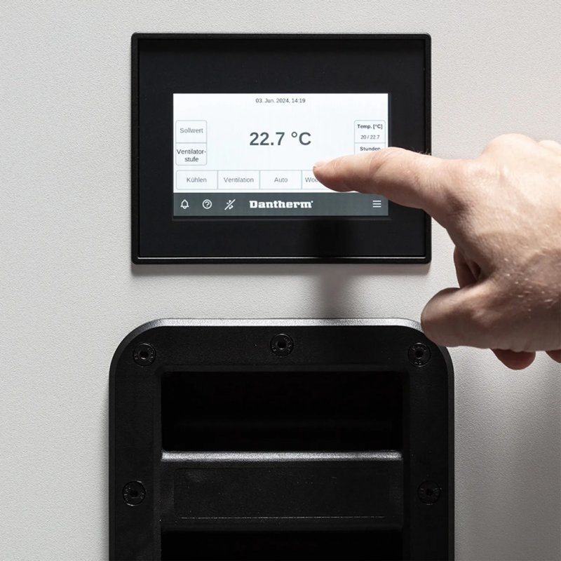 Aparat de aer conditionat portabil Dantherm AC 7000, 7 kW, 1.450m³/h, o unitate exterioara