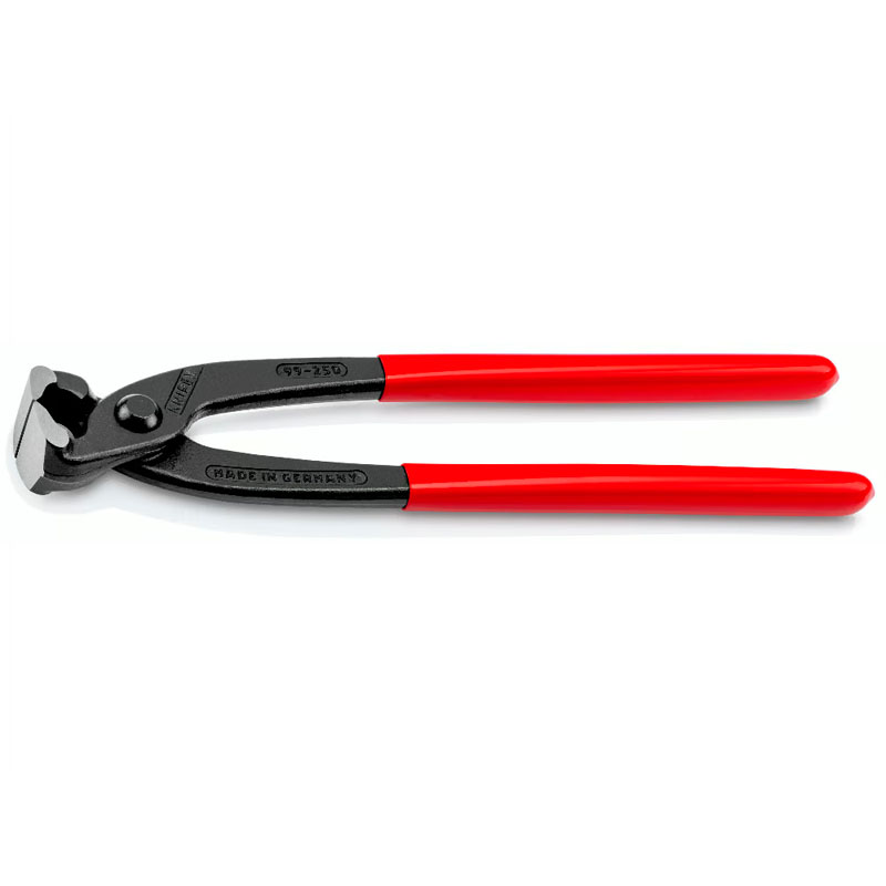 Cleste KNIPEX cu parghie mare, pentru constructori/tamplari/dulgheri/cuie, 250 mm, 429 g