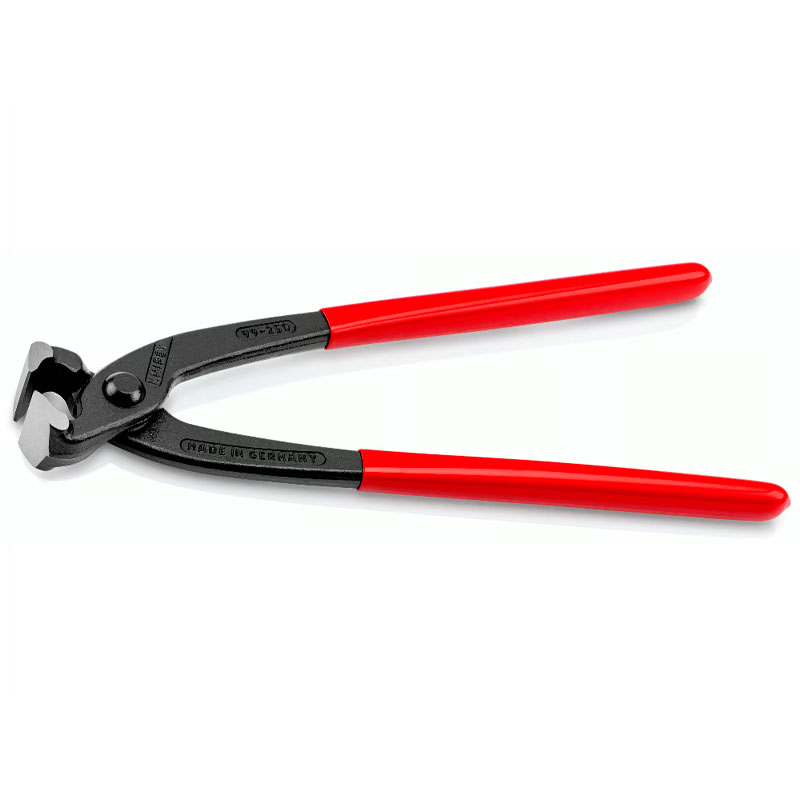 Cleste KNIPEX cu parghie mare, pentru constructori/tamplari/dulgheri/cuie, 250 mm, 449 g, in blister