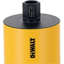 Carota diamantata gaurire umeda DeWALT, prindere 1.1/4, Ø122x450 mm, segmente 10mm turbo, indicator adancime