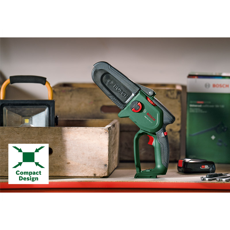 Fierastrau pentru crengi BOSCH EasyChain 18V-15-7 cu acumulatori 18V 2.5Ah, sina 15 cm, 1.1 mm