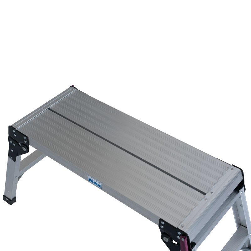 Platforma de lucru KRAUSE StandBoard XS, aluminiu, 2x2 trepte, inaltime de lucru 2,50 m