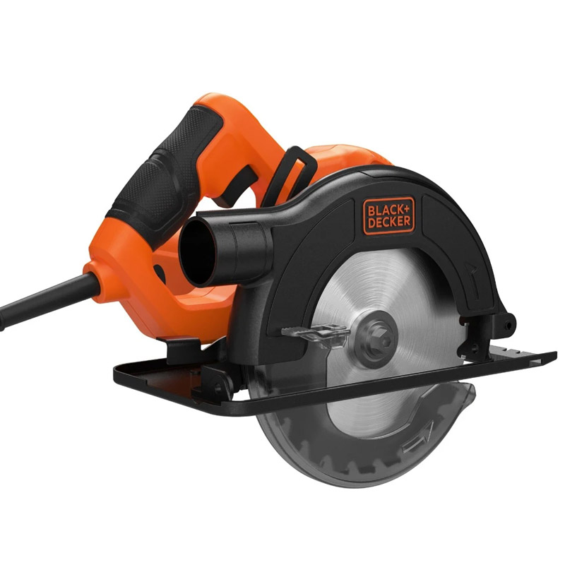 Fierastrau circular, Black+Decker CS1200-QS, 1200 W, 5500 rpm, 165 mm