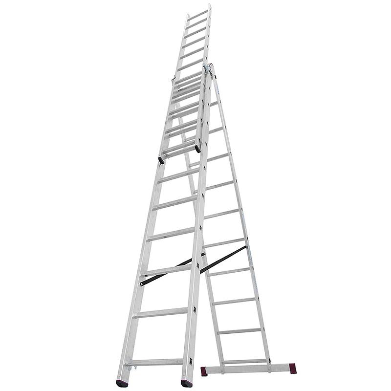 Scara multifunctionala din aluminiu Corda, 3x11 trepte - RESIGILAT