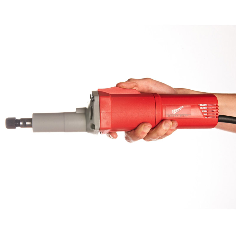 Polizor/slefuitor drept MILWAUKEE DG7E cu turatie variabila, prindere cu o mana, 600 W, bucsa 6/8 mm