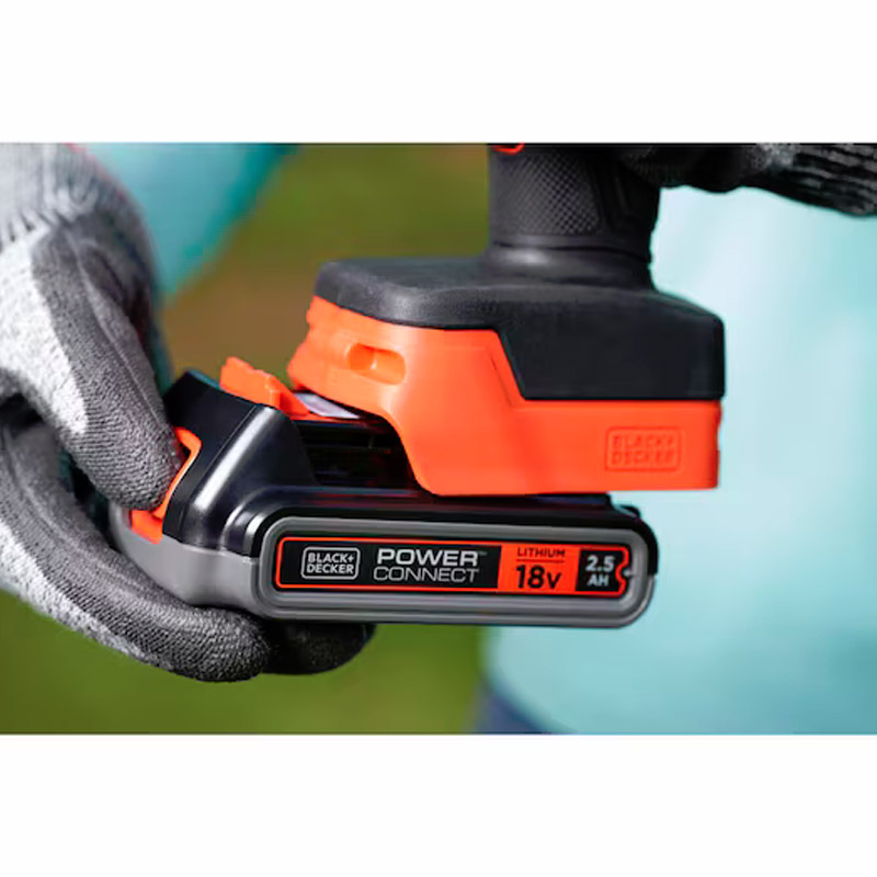 Foarfeca pentru taiat ramuri/crengi cu acumulatori Black & Decker BCPP18D1-QW, 18V 2x 2.0Ah,, capacitate de taiere 25 mm