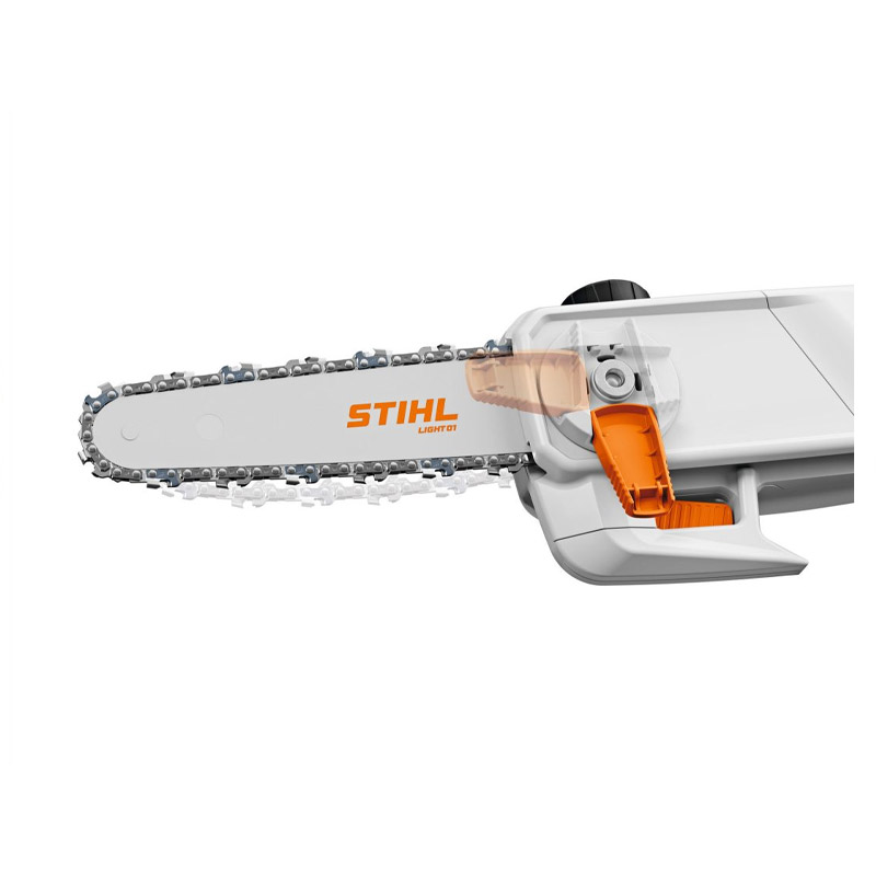 Emondor de inaltime STIHL HTA30 SET cu acumulatori 22V, 2xAS2 si incarcator ALS31, sina 20 cm, lant 1/4
