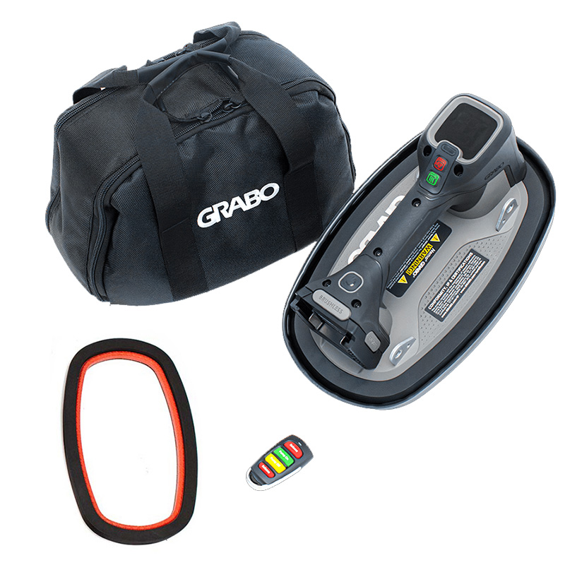 Ventuza electrica cu vacuum GRABO PRO BRUSHLESS, solo, 1 garnitura, geanta textila