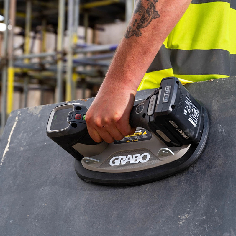 Ventuza electrica cu vacuum GRABO PRO BRUSHLESS, compatibila cu acumulatorii FLEX 18V