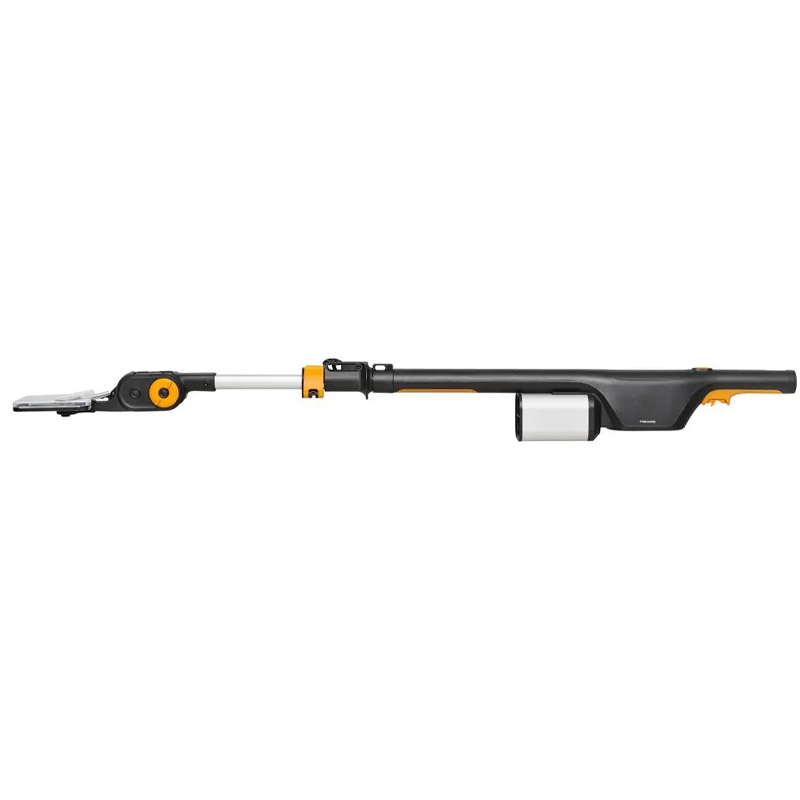 Foarfeca telescopica pentru taiat ramuri/crengi cu acumulator Fiskars eLopper, 2x 12V 4.0 Ah Li-ion, capacitate de taiere 32 mm, 130 - 170 cm, SOLO
