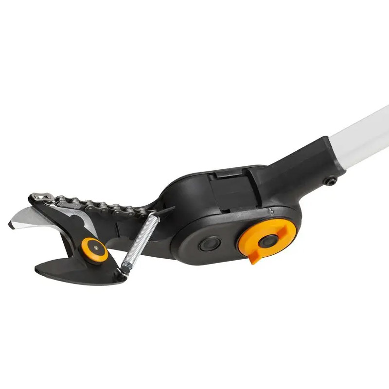 Foarfeca telescopica pentru taiat ramuri/crengi cu acumulator Fiskars eLopper, 2x 12V 4.0 Ah Li-ion, capacitate de taiere 32 mm, 130 - 170 cm, SOLO