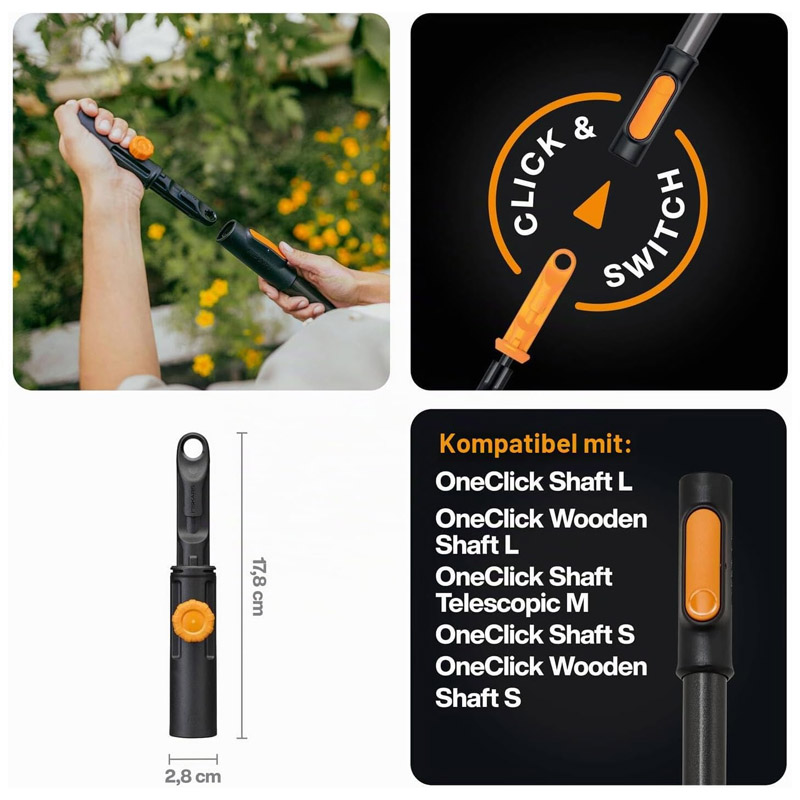 Adaptor universal pentru sistem Fiskars OneClick