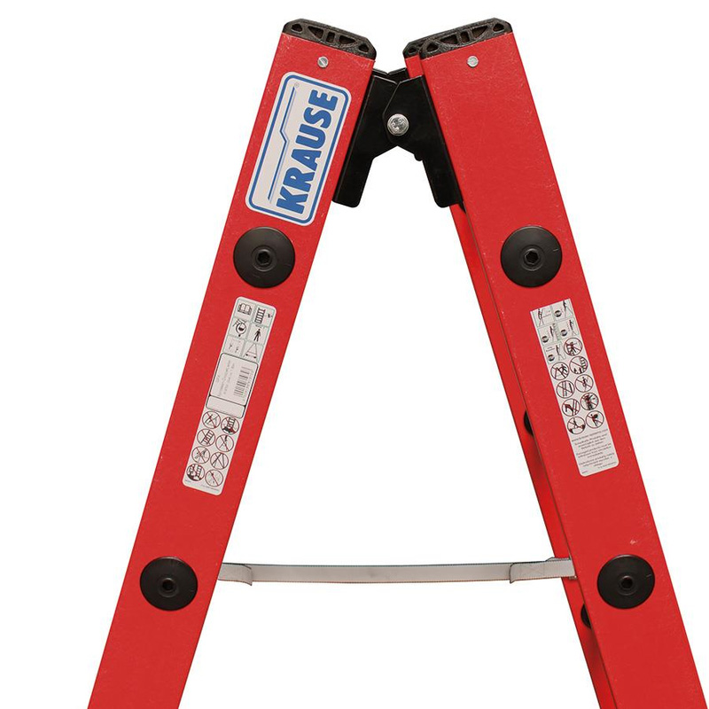 Scara dubla electroizolanta, fibra de sticla, 2x8 trepte, max 28000V