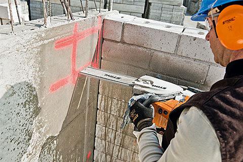 Motofierastrau pt debitat beton GS 461