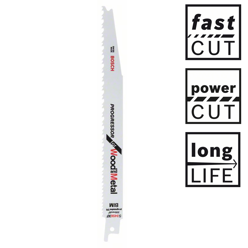 Set 5 panze pentru fierastraie sabie, tip S 3456 XF Progressor