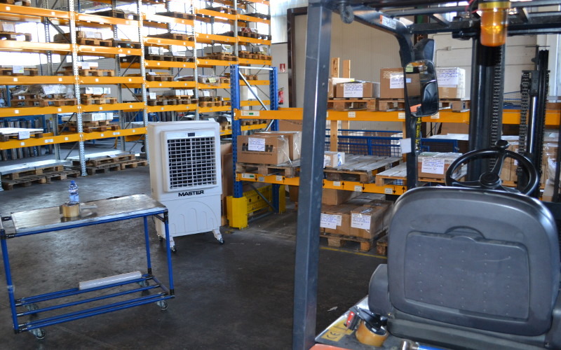 Racitor de aer Master, tip BioCooler CCX 4.0, alb, 150W, 4000 m³/h, 3 viteze