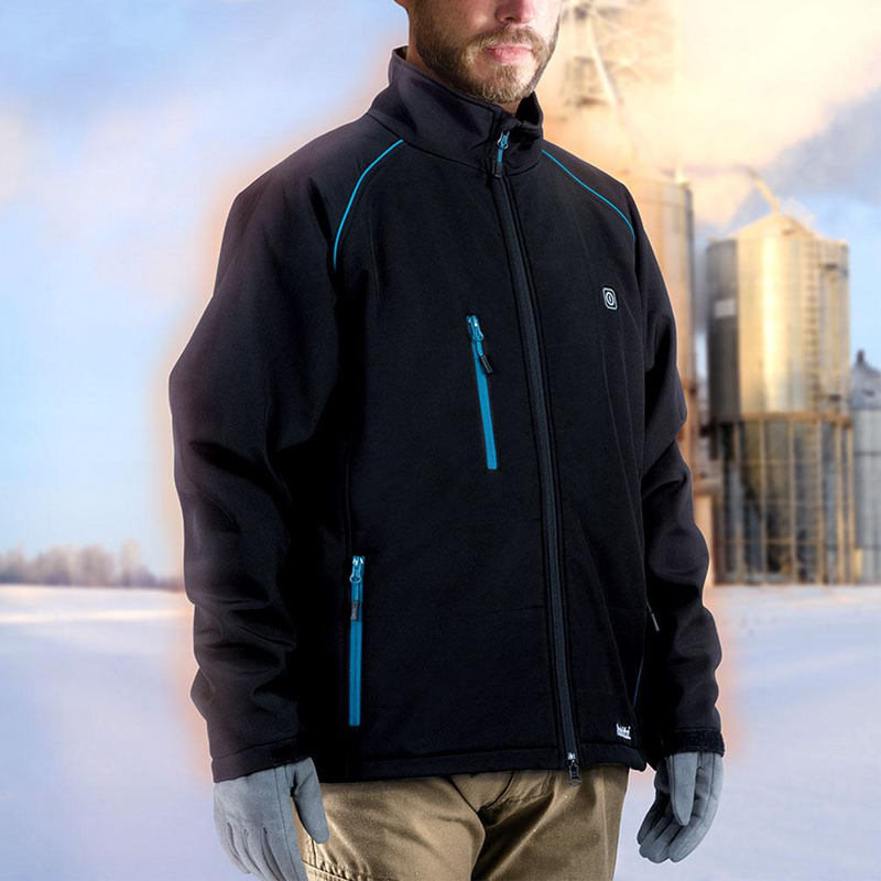 Geaca Makita cu incalzire, compatibila cu acumulatori 18 V, marime XL