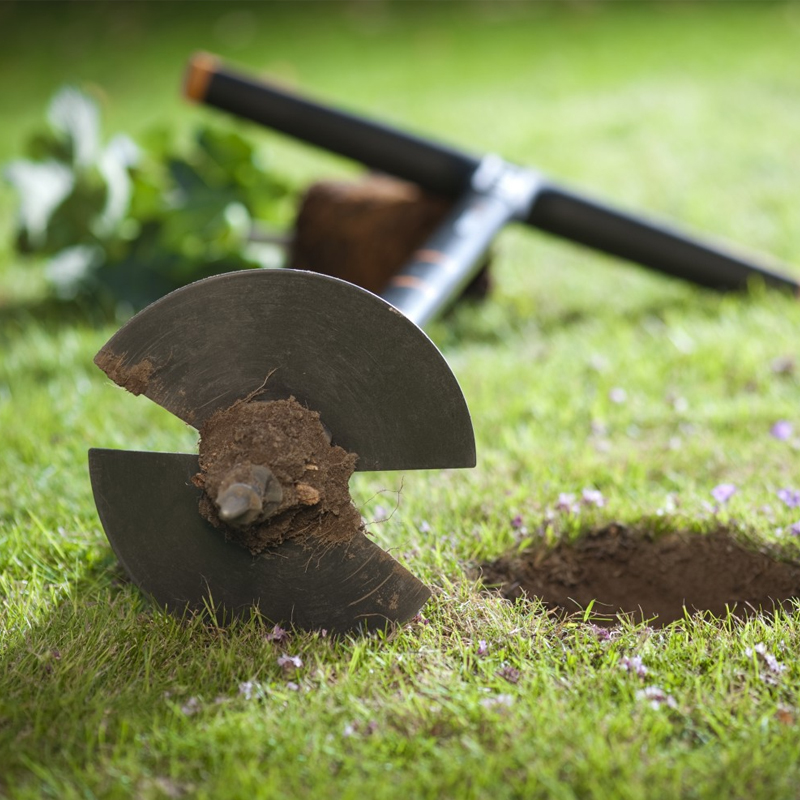 Burghiu de pamant, Fiskars tip QuickDrill™ - L