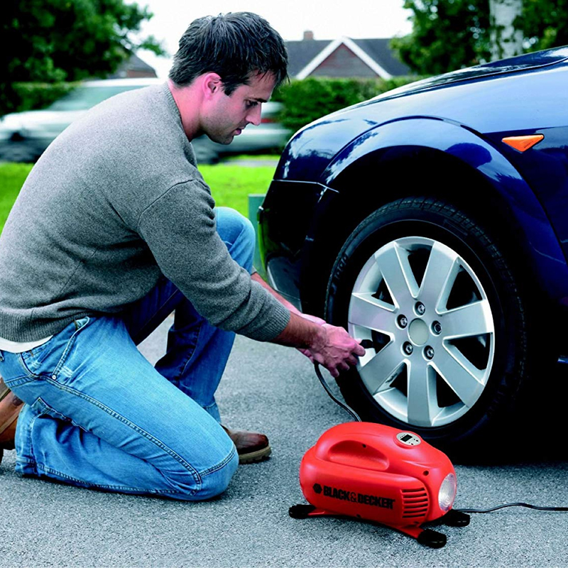 Compresor auto 12 V, 8 bar, Black&Decker ASI200-XJ  