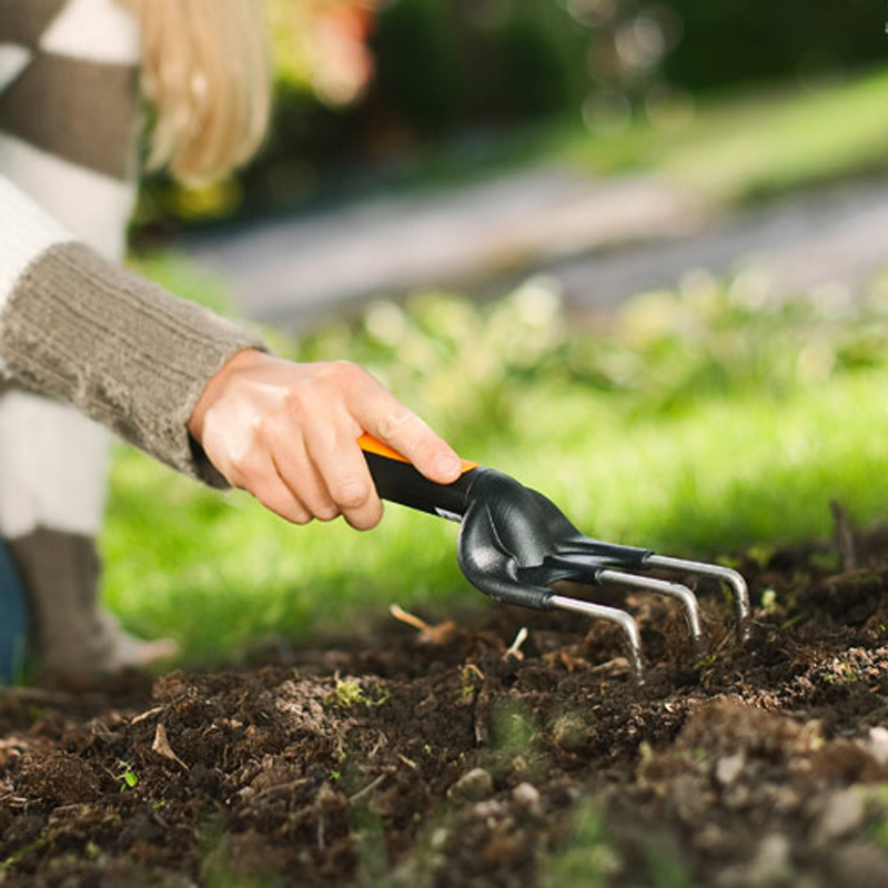 Cultivator (mini-grebla) 250 x 80 mm, 140 g, Fiskars Premium Planters™