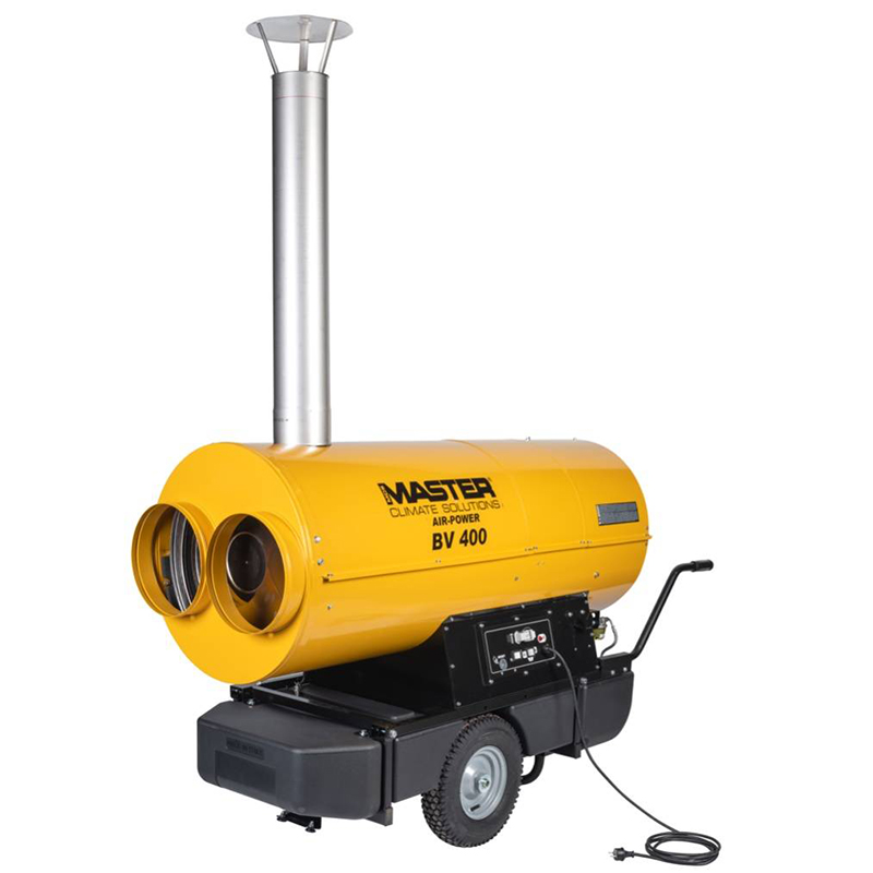 Încălzitor cu motorină MASTER BV 400 - 110kW, ardere indirecta, generator aer cald industrial