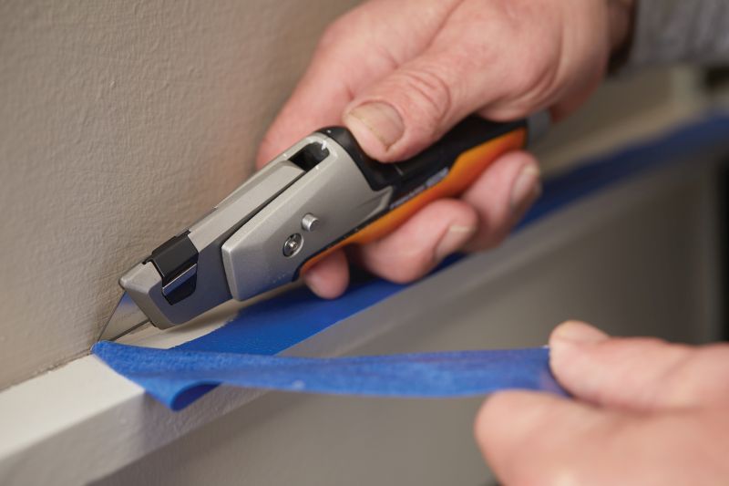 Cutit utilitar pliabil CarbonMax, lama trapezoidala, Fiskars