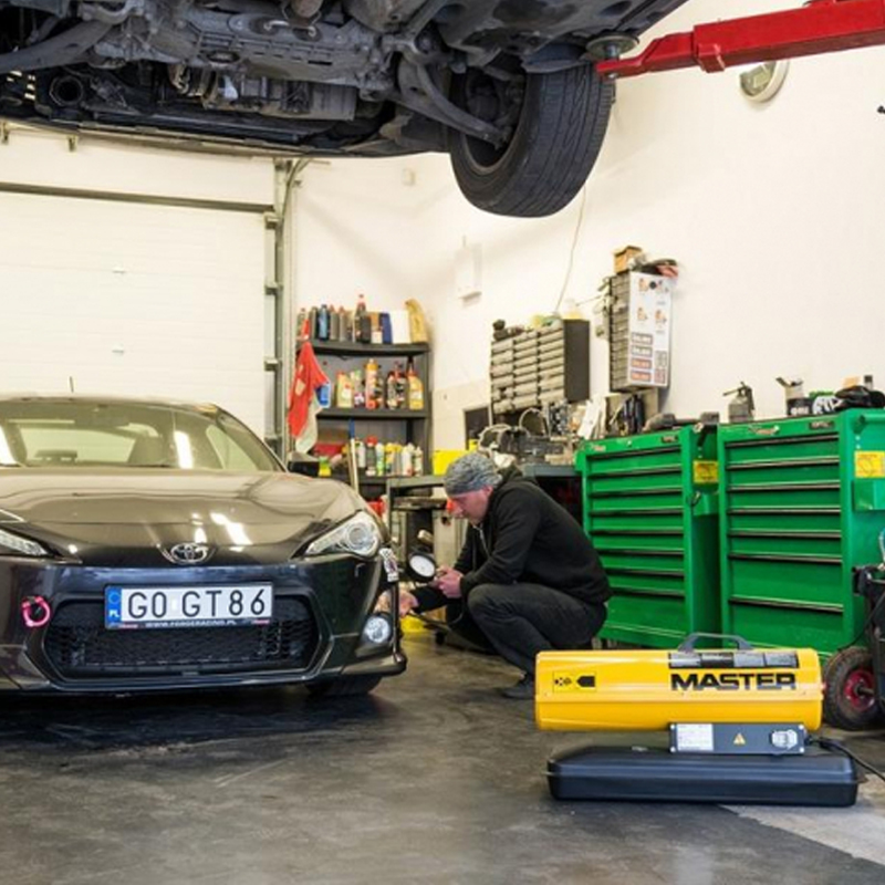 Incalzitor cu motorina cu ardere directa MASTER, B 70 CED
