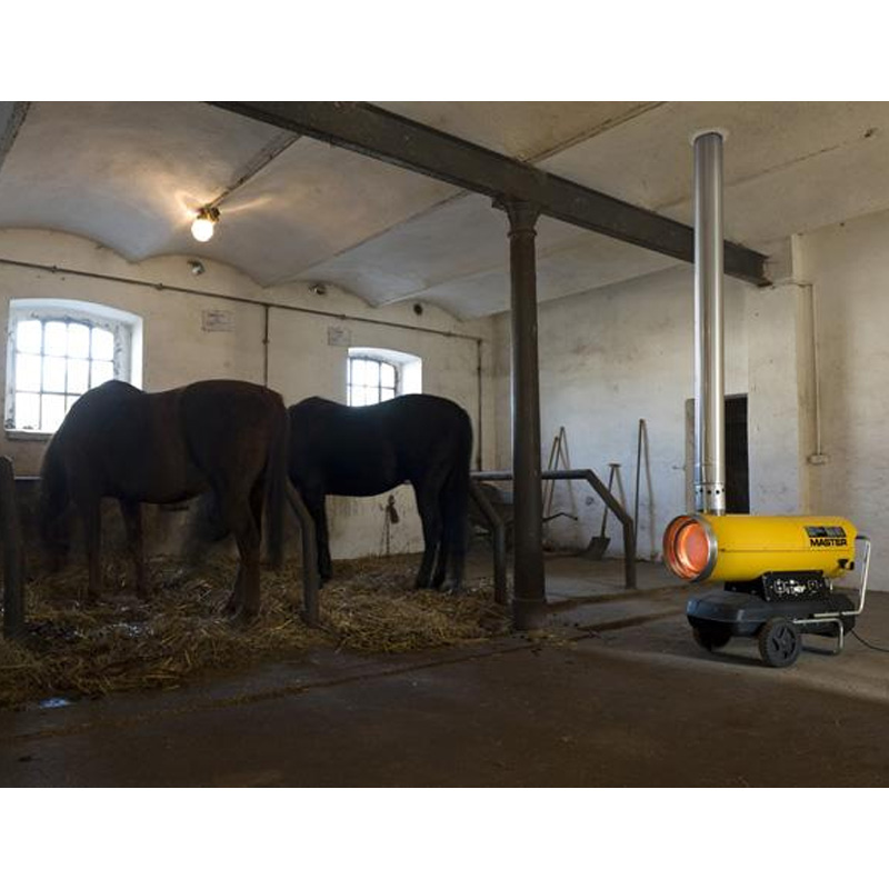 Încălzitor cu motorină MASTER BV 170 - 49kW, ardere indirecta, generator aer cald industrial