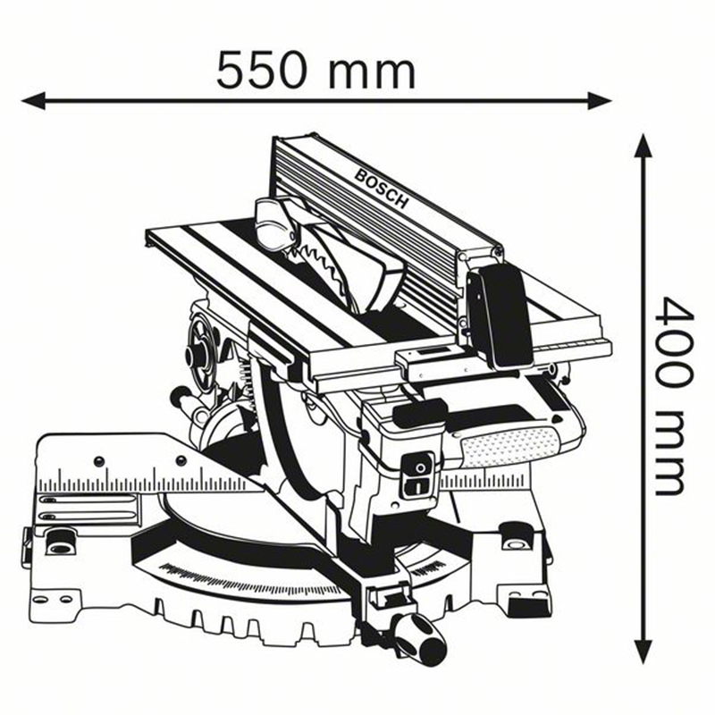 Fierastrau circular basculant si stationar tip GTM 12 JL 