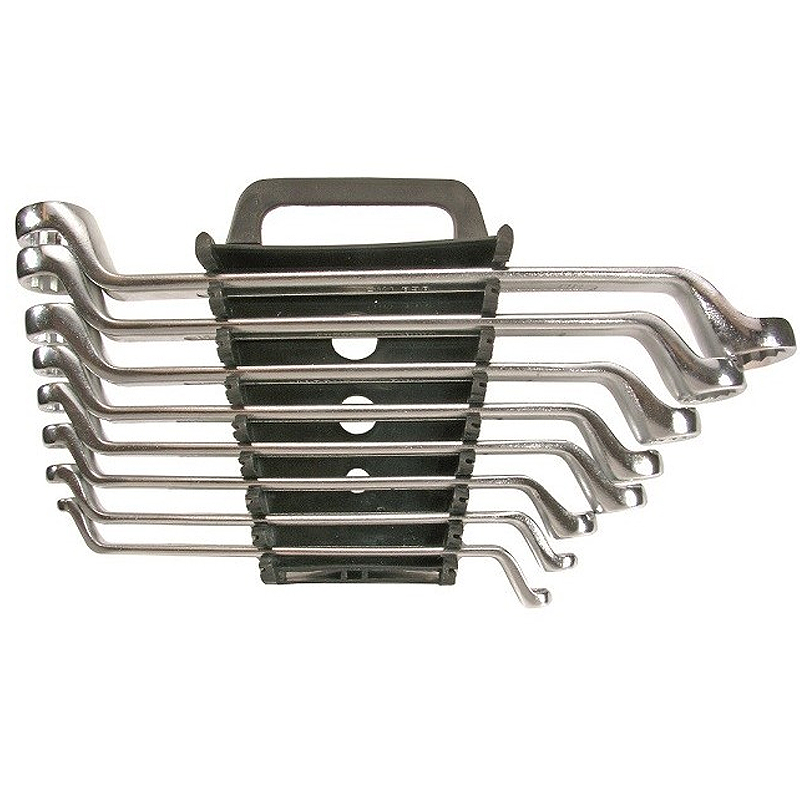 Set 8 chei inelare cu cot 6 - 22 mm, BGS