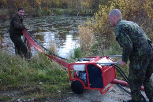 Grup hidraulic, motor Honda, Hycon tip HPP13 + HH23 + furtun 10 m