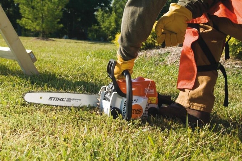 Motofierastrau cu benzina STIHL MS180C-BE, 40 cm