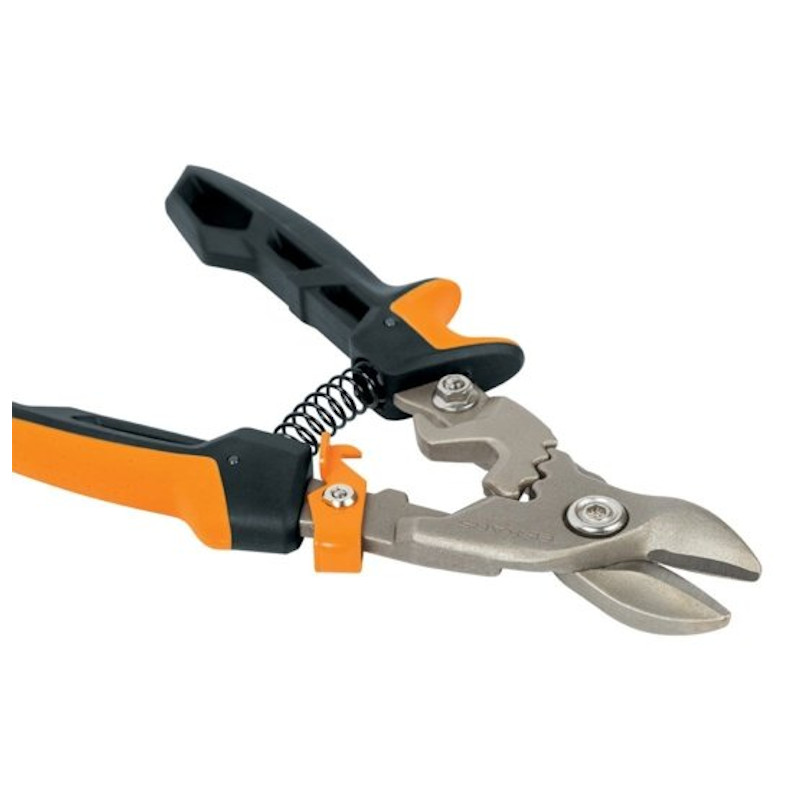 Foarfeca pentru tabla, tip PowerGear™ bulldog, taietura dreapta, Fiskars