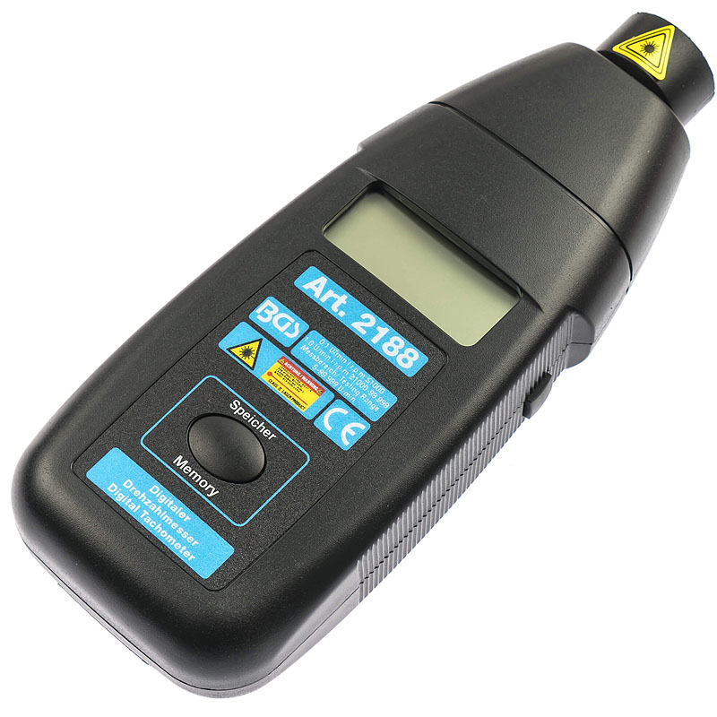 Turometru (tahometru) fotoelectronic digital 0-99.000 rpm, BGS