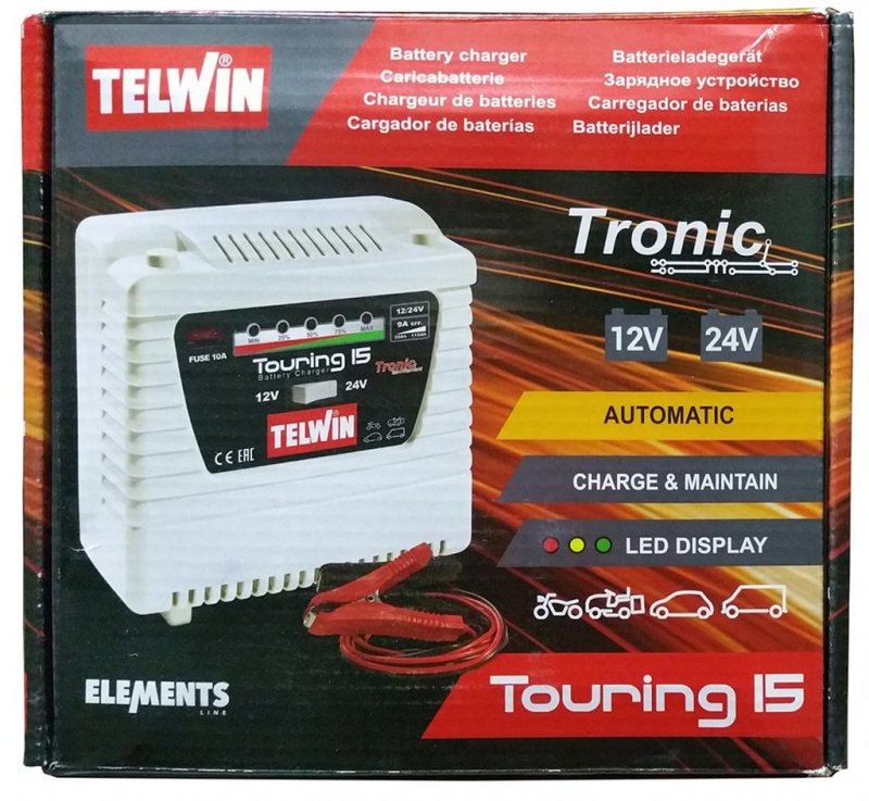Redresor auto 12-24V Telwin TOURING 15