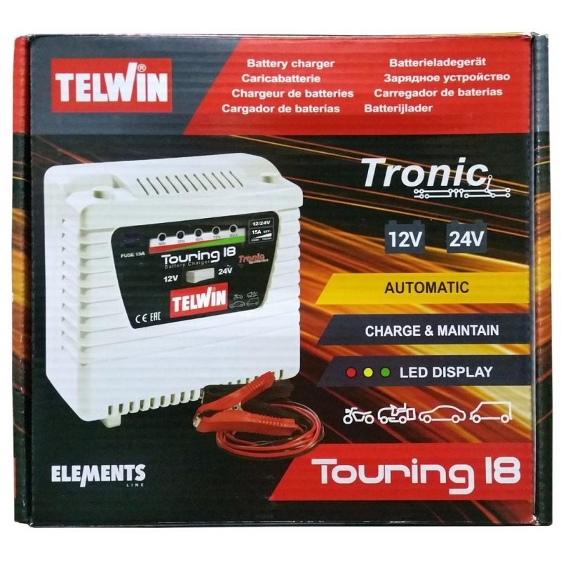 Redresor auto 12-24V Telwin TOURING 18